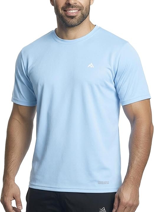 nstant Cooling T-Shirt, Moisture Wicking Quick Dry Athletic Tee, Lightweight Breathable Summer Shirt Hot Weather